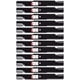 thumbnail image 1 of Paquete de 12 cuchillas para cortadora Oregon 91-626 para Scag, Ferris, Simplicity, 1 of 3