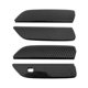 thumbnail image 5 of 4x Cubiertas De Cuenco Para Manija De Puerta De Coche Reemplazan Los Accesorios Del Coche Para Byd Dolphin Fibra De Carbono Negra, 5 of 5