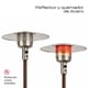 thumbnail image 3 of Estufa De Patio Exterior A Gas 50,000 Btu Antivuelco Bfresh Marrón Oscuro, 3 of 11