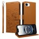 thumbnail image 1 of Funda Cartera para iPhone 16e Perro Cachorro Grabado con Tarjetas Soporte Correa Marrón, 1 of 6