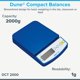 thumbnail image 2 of Báscula Portátil Compacta Adam Equipment DCT 2000 Dune 2000g, 2 of 5
