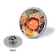 thumbnail image 3 of Como lo cuenta Ginger-Theme Round Button Badge: Premium Metal Construction, Ideal for High-End Events 2.8 cm, 3 of 6