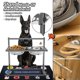 thumbnail image 4 of Comederos para perros SHAINFUN de altura ajustable, 3000 ml, metal, 4 of 7