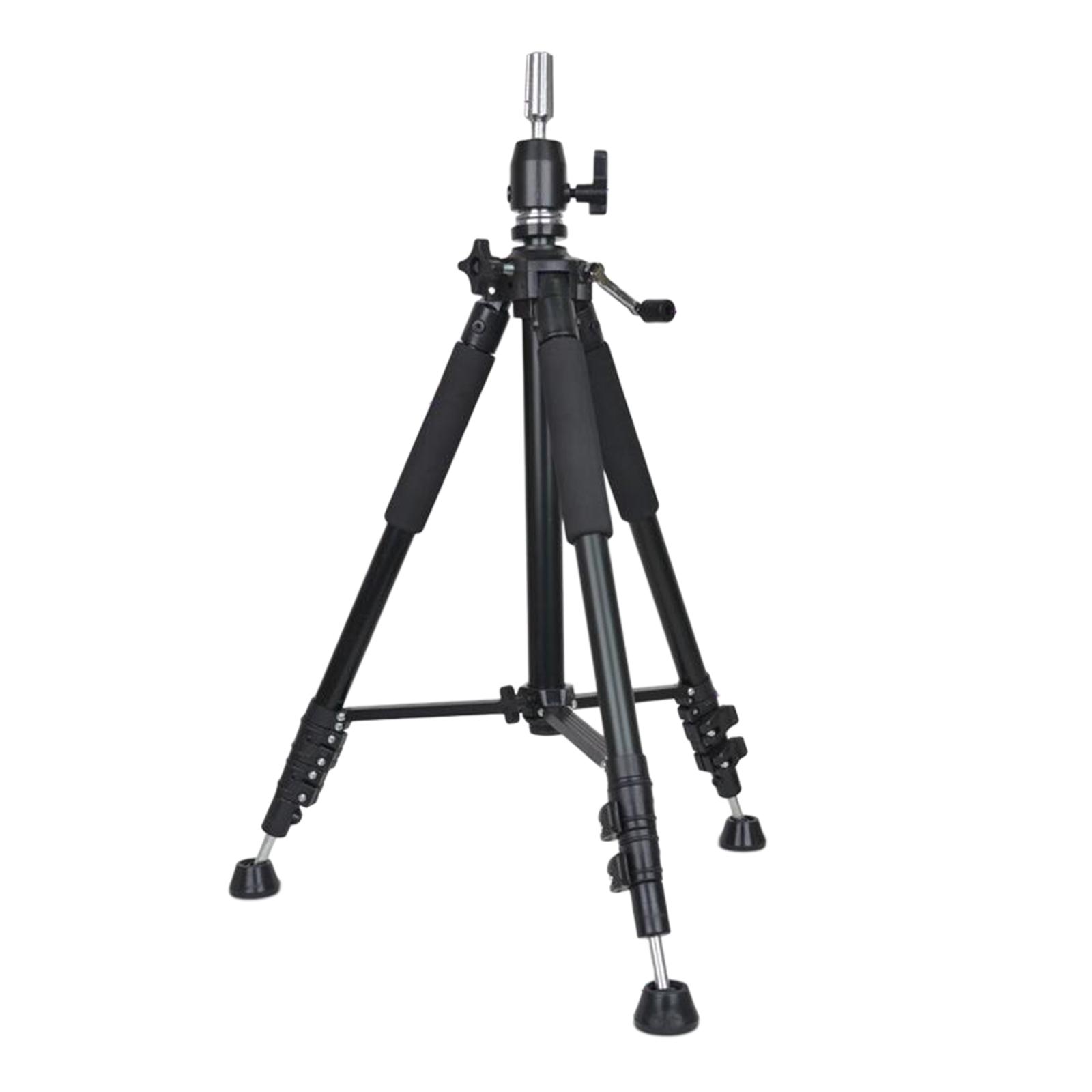 Magideal - Bloque De Soporte De Trípode Para Cabeza De Peluca, Cabeza De Soporte De Peluca De Estilo De Maniquí Multifunción Para Soporte De Exhibición Salón Ant