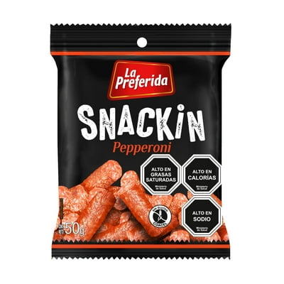 Snackin Pepperoni Italiano 50 G La Preferida