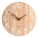 thumbnail image 1 of 12 "Cocina De Madera Del Cuarto De Ba?o Del Hogar Del Reloj De Pared 3D Decorativa Con Las Hojas, 1 of 5