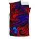 thumbnail image 2 of Juego De Cama Samoa Tatuaje Polinesio Tiburón Azul, 2 of 3