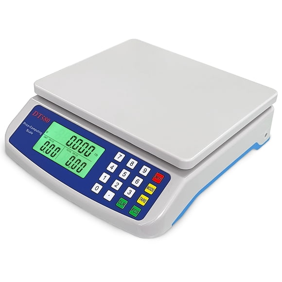 Báscula para alimentos MOCCO Commercial de 30 kg/66 libras con pantalla LCD
