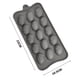 thumbnail image 2 of Molde Silicona 15 Huevitos Pascua Gris Reposteria Chocolate, 2 of 2