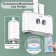 thumbnail image 5 of Soporte para cepillos de dientes con dispensador de pasta de dientes montado en la pared, 5 of 8