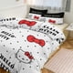 thumbnail image 1 of Cute Hello Kitty Bedding Sets for Girl Women Twin Size Comforter Set, 1 of 5