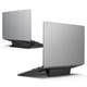 thumbnail image 1 of Soporte para laptop Spigen Slim Fold plegable y portátil, negro, 1 of 8