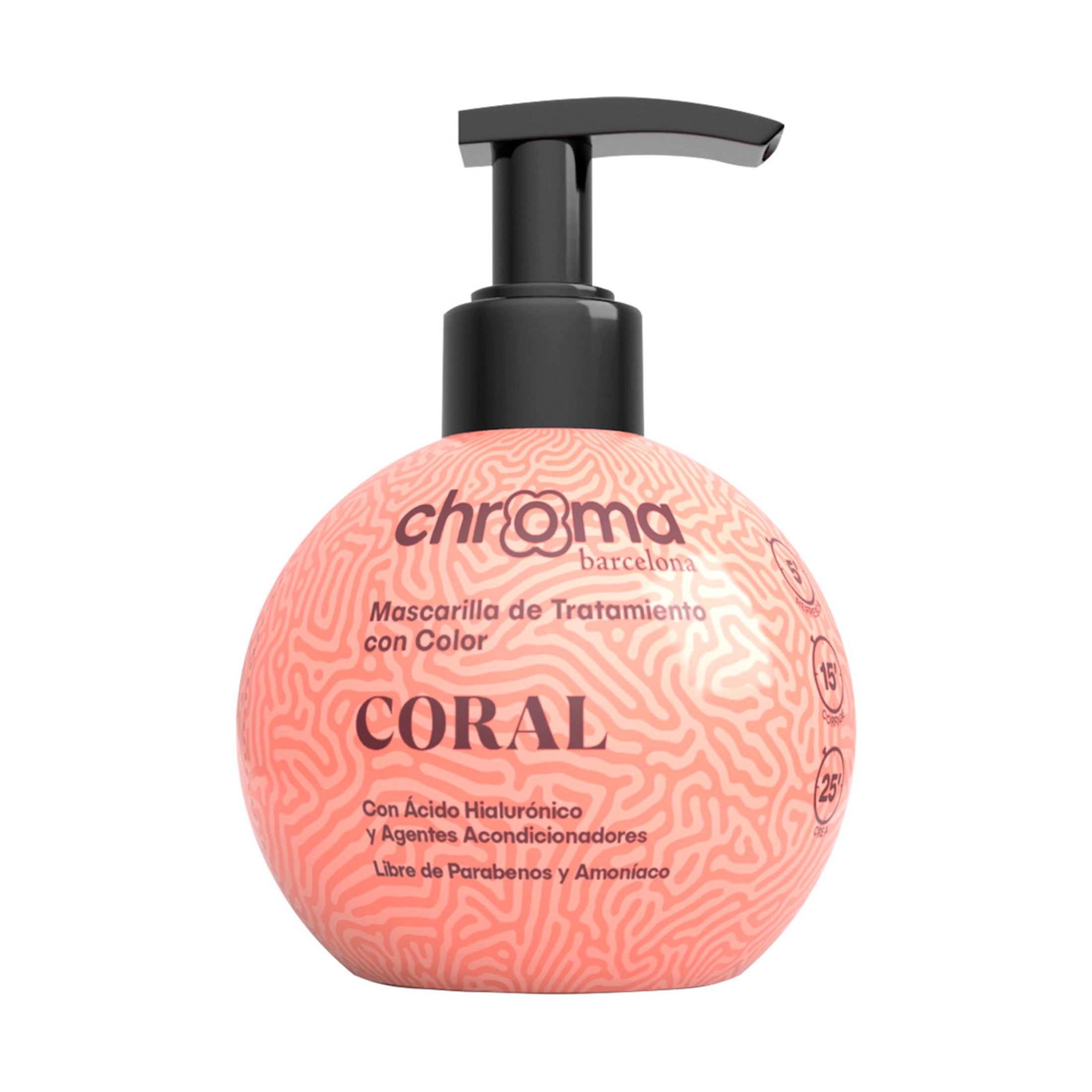 Chroma Barcelona - Matizador Semi Permamente Coral 250 Ml