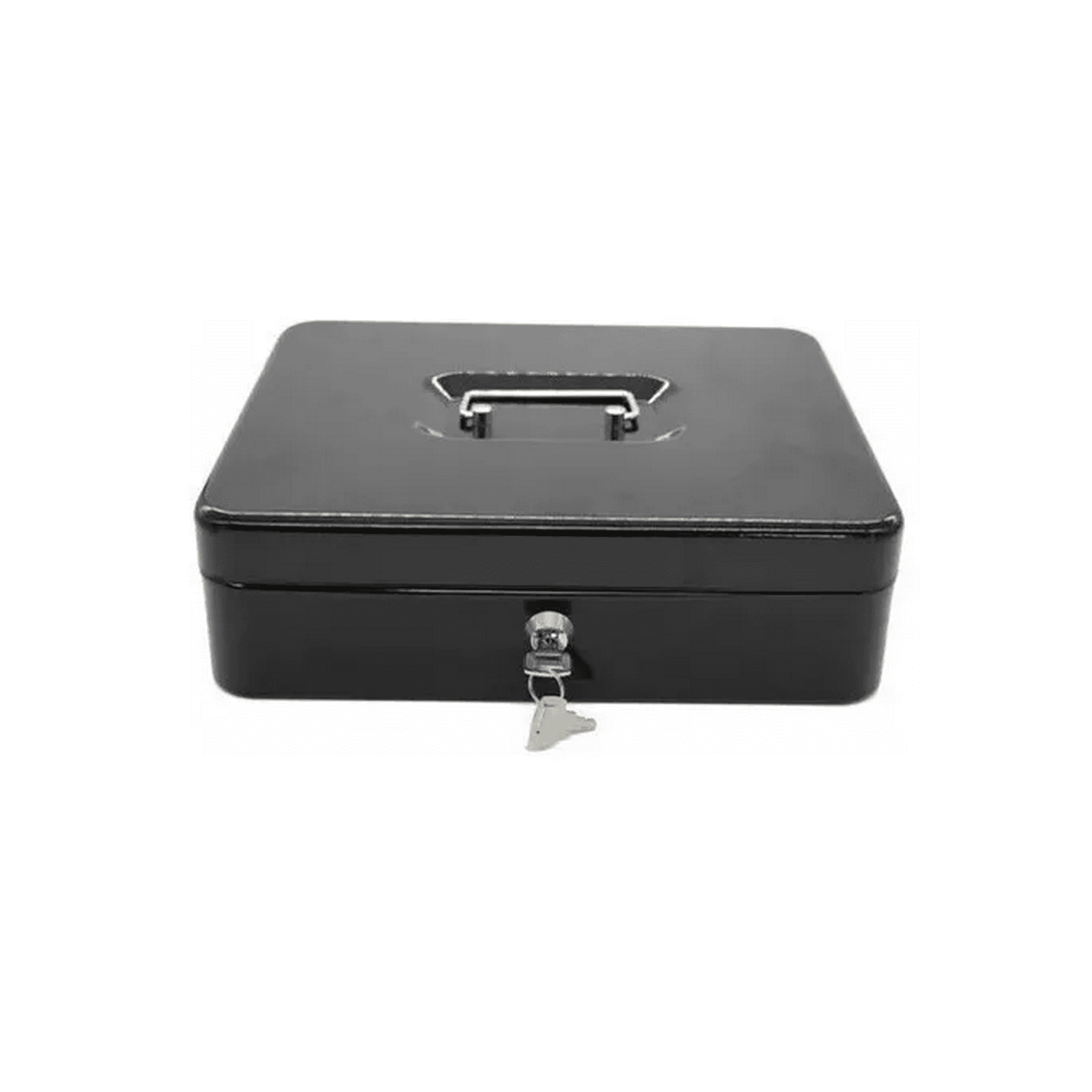 Genérico - Caja Organizadora De Dinero Negra Con Llave De Seguridad ...