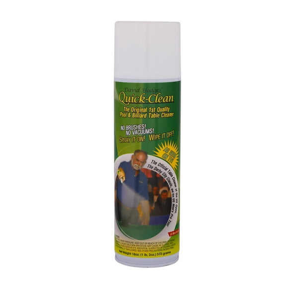 Spray limpiador de fieltro para mesa de billar David Hodges Quick-Clean