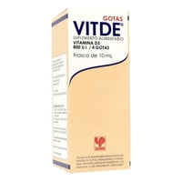 Pasteur - Vitde Gotas Vitamina D3 800 Ui / 4 Gts Gotas 10 Ml