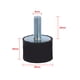 thumbnail image 2 of Amortiguador antivibración M8 con soportes de goma, paquete de 4, 2 of 9