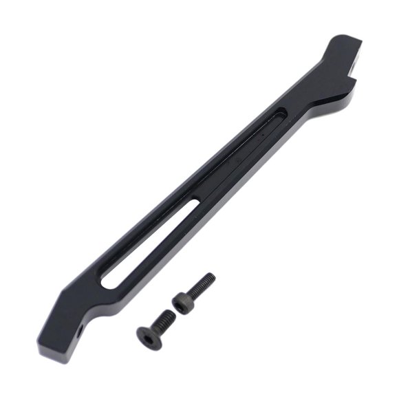 Soporte De Chasis Delantero Fiocias Arrma Senton Typhon Kraton 1/8 RC Negro