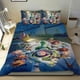 thumbnail image 1 of Buzz Lightyear Conjunto de sábanas temático, trío de piezas, cómodo y amigable con la piel, diseño único, regalo de decoración para el hogar para familiares, amigos y fans,173cm *218cm, 1 of 6