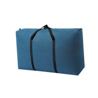 Bothyi - Caja Móvil Contenedor De Almacenamiento De Gran Capacidad Embalaje Para Edredones Sábanas Mantas Azul 125L