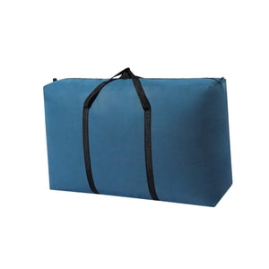 Bothyi - Caja Móvil Contenedor De Almacenamiento De Gran Capacidad Embalaje Para Edredones Sábanas Mantas Azul 125L