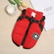 thumbnail image 2 of Parka Chaqueta Impermeable Perro Talla M Rojo, 2 of 3