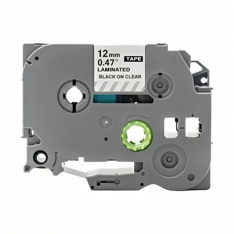 Genérico - Pack 4 Cinta Tze Alternativa Para Rotuladora Brother 12Mm X 8M