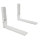 thumbnail image 1 of Soportes para microondas AVF de acero ajustables, color blanco (juego de 2), 1 of 7