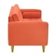 thumbnail image 5 of Sofa Retro 2c Felpa 01 Naranja, 5 of 6