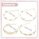 thumbnail image 5 of 4 Piezas de Diademas en Forma de Mariposa de Hoja de Metal de Aleación Accesorios para el Cabello para Mujeres Niñas Tono Dorado 12.5x2.5cm, 5 of 7