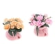 thumbnail image 1 of 2pcs casa de mu?ecas mini clavel planta en maceta jardín de hadas jardín diy accs, 1 of 5
