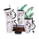 thumbnail image 3 of Tazon Taza 600ml Bombilla Y Cuchara Cerámica Gatito Kawaii, 3 of 3