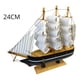 thumbnail image 1 of Figuras decorativas barco de madera fragata surtidas, 1 of 2
