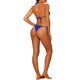 thumbnail image 3 of INSPIRE CHIC Conjunto de Bikini de Mujer con Lazo en el Cuello y Lados, Color Sólido, Traje de Baño de Triángulo con Copas Acolchadas Removibles y Tirantes Ajustables, Talla X-Small Azul Real, 3 of 5