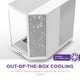thumbnail image 4 of Funda NZXT H6 Flow CC-H61FW-01 Compact Mid-Tower blanca, 4 of 8