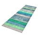 thumbnail image 2 of Alfombra Rústica Runner Alfombrilla Alfombra Moderna Para El Hogar Tira Azul (60x180cm), 2 of 5