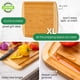 thumbnail image 3 of Tabla de cortar Greener Chef Bamboo, 45 x 30 cm, extra grande, 3 of 9