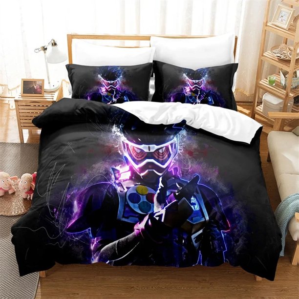 Kamen Rider Bedding SetDuvet Cover Comforter Bed Set Quilt Cover Pillowcase Boys Girls Adults