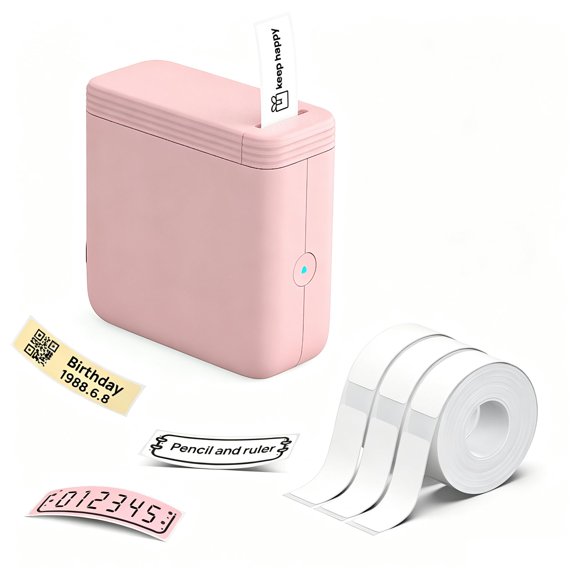 Etiquetadora Mini FLEXYVA P24 Bluetooth Inalámbrica Rosa