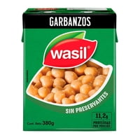 Garbanzos Listos Para Servir Caja Drenado 230 G - Neto 380 G Wasil