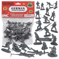 Bmc Toys - Figuras De Acción Bmc Cts Ww2 Ejército Alemán De Asalto Y Apoyo 24 Pzas