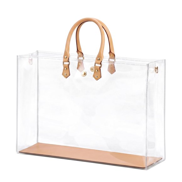 Kit DIY de Bolso Tote KTNGY 40x16x34 cm PVC Transparente