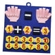 thumbnail image 4 of Tablero De Fieltro Números De Dedos Contar Juguetes Juguetes Educativos Para Niños De Más De 3 Años Azul, 4 of 5