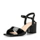 thumbnail image 5 of Sandalia Casual Taco Negra Mujer Weide GH79, 5 of 8