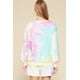 thumbnail image 2 of Saronite Top de Jersey de Manga Larga con Estampado Tie-dye, Color Morado Limón (para Mujer), 2 of 4