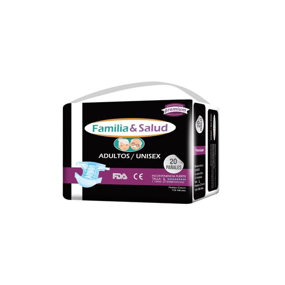 Pañal Adultos Premium L – Pack 100 Unidades