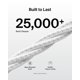 thumbnail image 3 of Cable USB-A a USB-C trenzado Belkin de 1 m, blanco (paquete de 2), 3 of 8