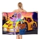 thumbnail image 1 of Danger Mouse Toalla de playa de secado rápido con diseño temático, regalo para mujeres y niñas, ideal para cumpleaños, fans, amantes de la música, uso en la playa o al aire libre, 78 × 180 cm, 1 of 6