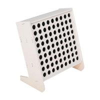 Bothyi - Organizador De Marcadores Artísticos, Estante De Almacenamiento Con Soporte Para Lápices De Colores De Escritorio Con Múltiples Agujeros, 81 Agujeros