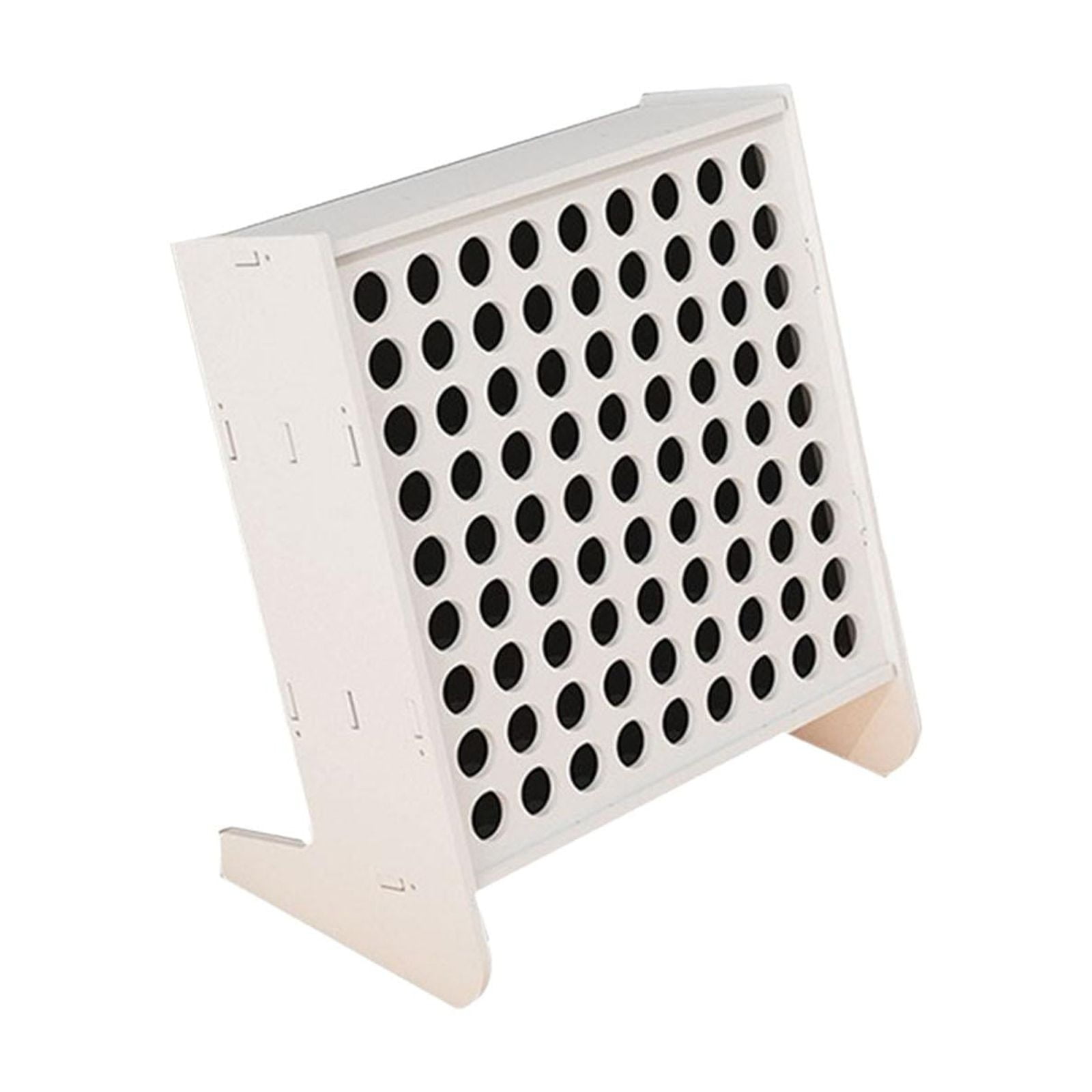 Bothyi - Organizador De Marcadores Artísticos, Estante De Almacenamiento Con Soporte Para Lápices De Colores De Escritorio Con Múltiples Agujeros, 81 Agujeros